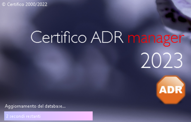 Certifico ADR Manager 2023.0 | Aggiornamento Luglio 2022
